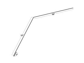 ss gambrel flashing