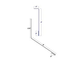 Chimney Bottom + Counter Flashing