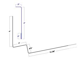 Chimney Top + Counter Flashing