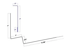 Chimney Top + Counter Flashing